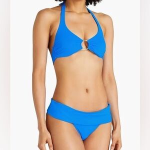 Melissa Odabash Brussels halter neck Bikini Top and Briefs Set